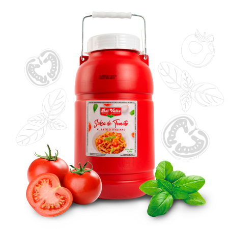 Salsa italiana de tomate 5.3 kg